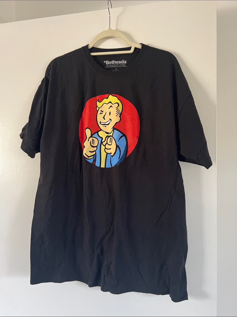 Bethesda Vault Boy Graphic Tee - Black